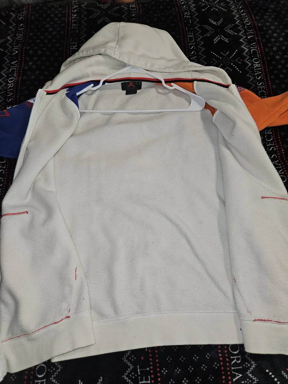 Vintage Air Jordan Jumpman Colorblock Zip Hoodie